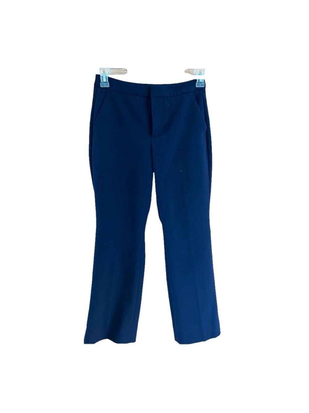 Banana Republic Blue Cropped Pants Women's Size 10